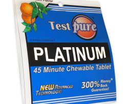 Test Pure Platinum 45 Minute Chewable Tablet