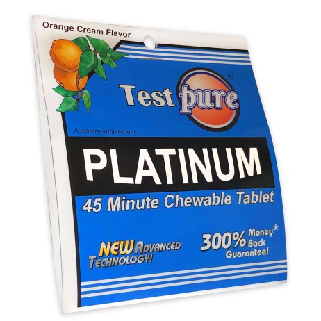 Test Pure Platinum 45 Minute Chewable Tablet